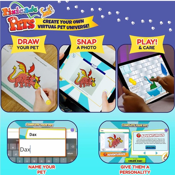 Pixicade Pets VIP:Draw✍️Your Own Pets & Bring Them to Life On Your Mobile Device - Picture 5 of 8